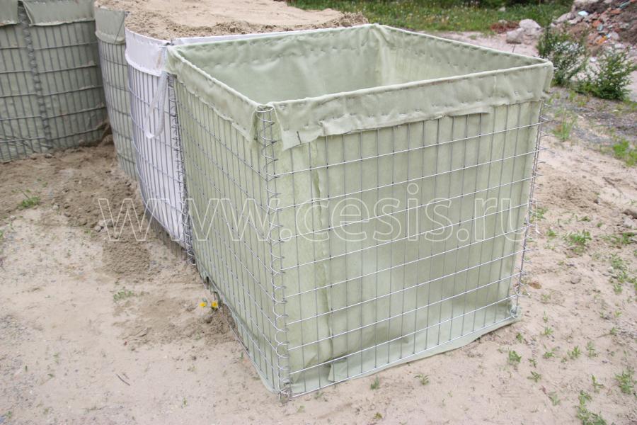 Быстроустанавливаемое засыпное заграждение MZ1/MZ2 (аналог ГНТ-1). ЦеСИС НИКИРЭТ