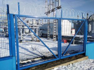 Распашные ворота для заграждения МАХАОН-С150