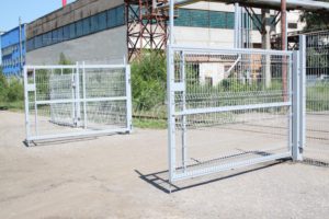 Распашные ворота для заграждения МАХАОН-4