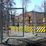 Ворота со складывающимися створками. ЦеСИС НИКИРЭТ