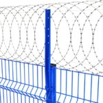 Козырьковое заграждение АКЛ-500П, увеличивающее высоту полотна до 3м