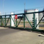 Ворота откатные консольного типа 9, 12 метровые. ЦеСИС НИКИРЭТ