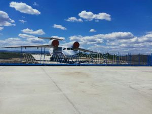 Автоматические откатные ворота на тележках